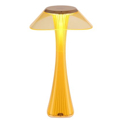 Globo - Ρυθμιζόμενη επαναφορτιζόμενη επιτραπέζια λάμπα LED/2,5W/3,7V 1200 mAh 2700/4500/6500K χρυσή