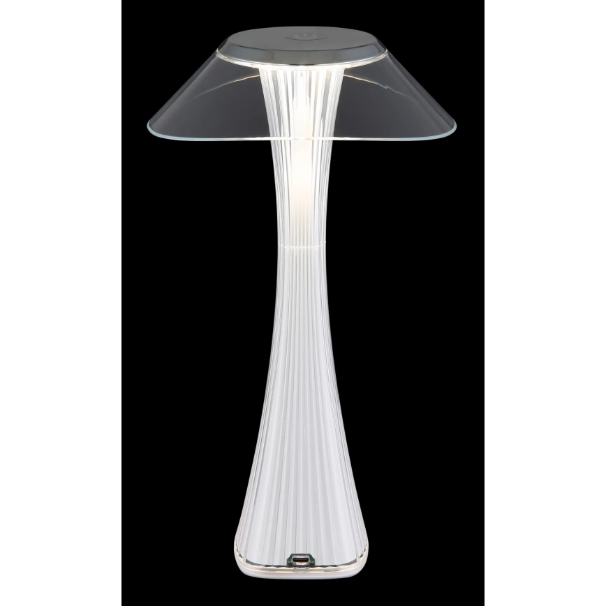 Globo - LED Dimmable επαναφορτιζόμενο επιτραπέζιο φωτιστικό	 LED/2,5W/3,7V 1200mAh 2700K/4500K/6500K λευκό