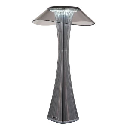 Globo - LED Dimmable επαναφορτιζόμενο επιτραπέζιο φωτιστικό	 LED/2,5W/3,7V 1200mAh 2700K/4500K/6500K μαύρο