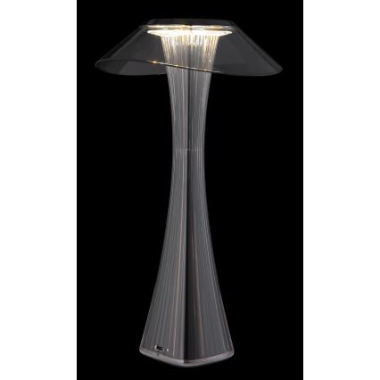 Globo - LED Dimmable επαναφορτιζόμενο επιτραπέζιο φωτιστικό	 LED/2,5W/3,7V 1200mAh 2700K/4500K/6500K μαύρο