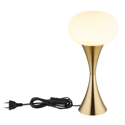 Globo - Eπιτραπέζιο φωτιστικό 1xE14/25W/230V ορείχαλκος
