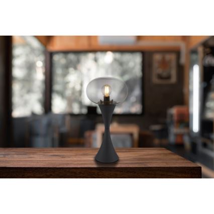 Globo - Eπιτραπέζιο φωτιστικό 1xE14/25W/230V μαύρο