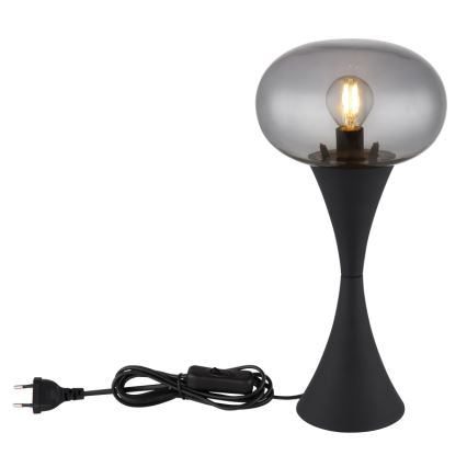 Globo - Eπιτραπέζιο φωτιστικό 1xE14/25W/230V μαύρο