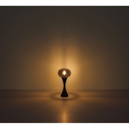 Globo - Eπιτραπέζιο φωτιστικό 1xE14/25W/230V μαύρο