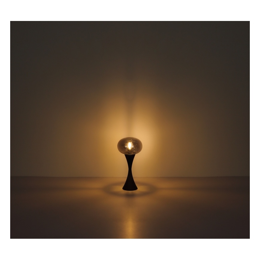 Globo - Eπιτραπέζιο φωτιστικό 1xE14/25W/230V μαύρο