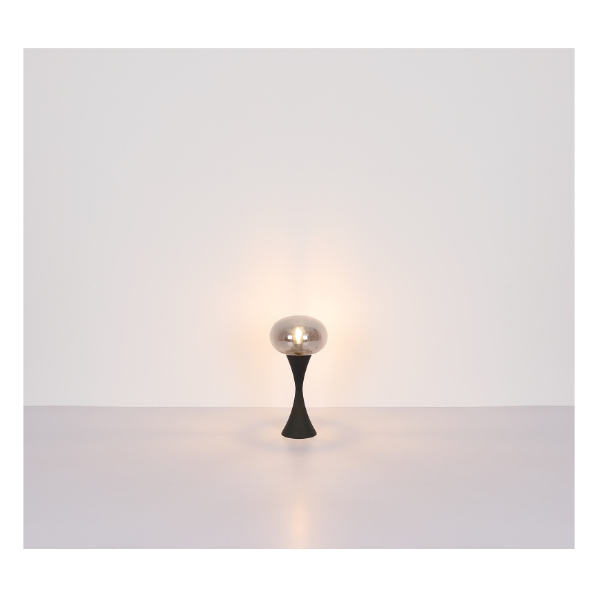 Globo - Eπιτραπέζιο φωτιστικό 1xE14/25W/230V μαύρο