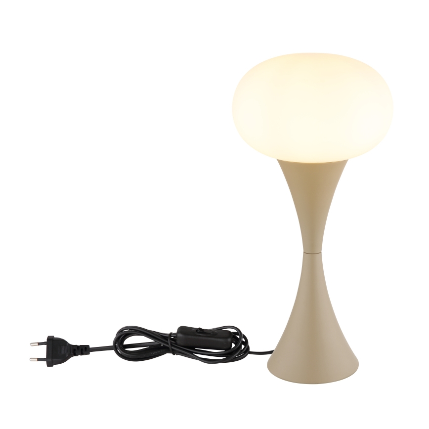 Globo - Eπιτραπέζιο φωτιστικό 1xE14/25W/230V μπεζ