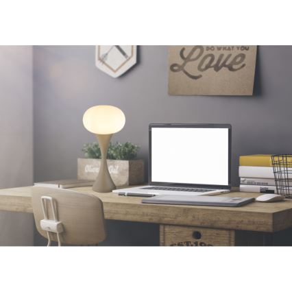 Globo - Eπιτραπέζιο φωτιστικό 1xE14/25W/230V μπεζ