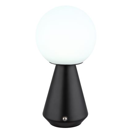 Globo - LED Dimming αφής Εξωτερικού χώρου επιτραπέζιο φωτιστικό LED/1,5W/5V 3000/4500/6500K 1800 mAh IP41 μαύρο