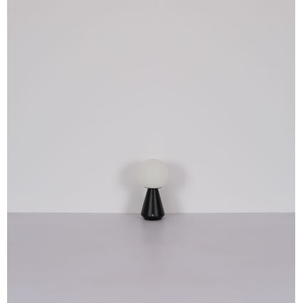 Globo - LED εξωτερικό επιτραπέζιο φωτιστικό με ρυθμιζόμενη ένταση αφής LED/1,5W/5V 3000/4500/6500K 1800 mAh IP41 μαύρο