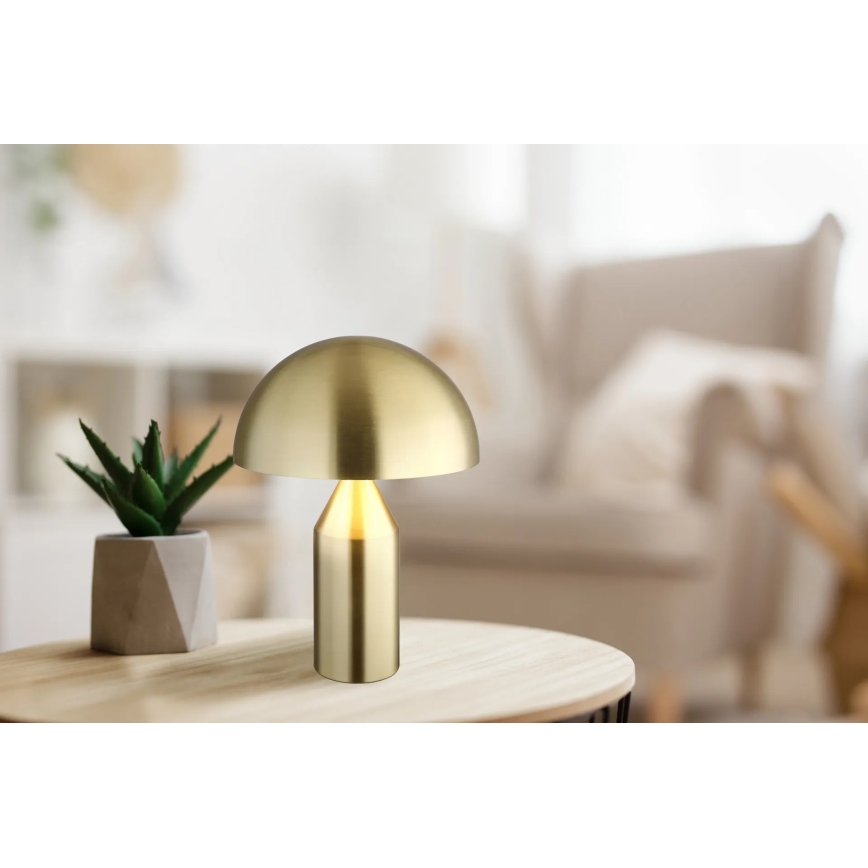 Globo - Επιτραπέζιο φωτιστικό 2xE27/40W/230V μπρούτζινο