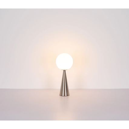 Globo - Eπιτραπέζιο φωτιστικό 1xE27/40W/230V ματ χρώμιο