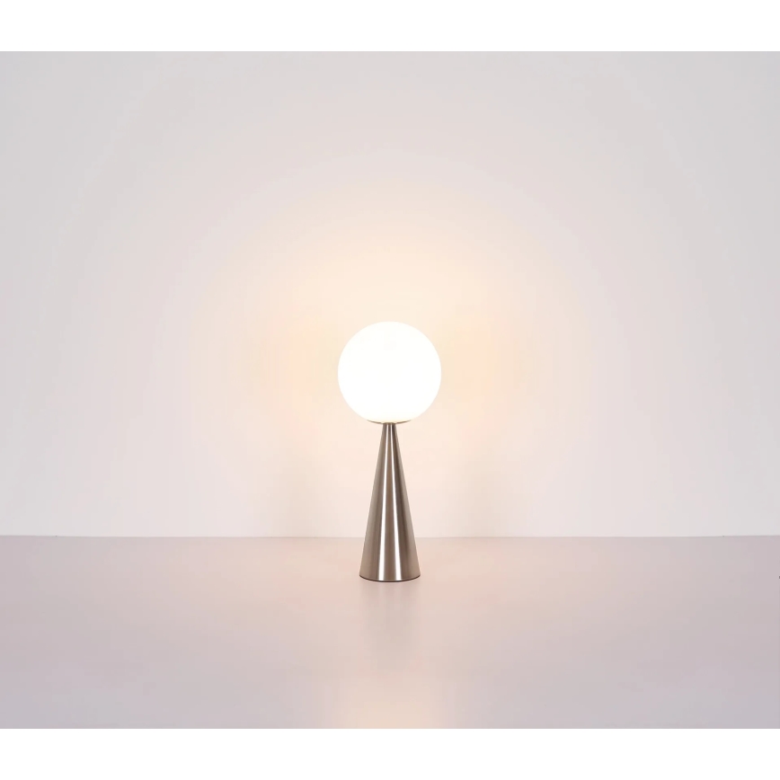 Globo - Eπιτραπέζιο φωτιστικό 1xE27/40W/230V ματ χρώμιο