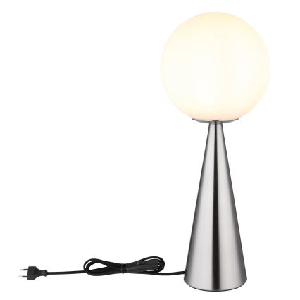 Globo - Eπιτραπέζιο φωτιστικό 1xE27/40W/230V ματ χρώμιο