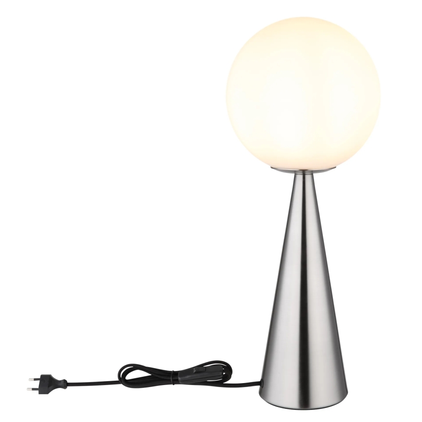 Globo - Eπιτραπέζιο φωτιστικό 1xE27/40W/230V ματ χρώμιο