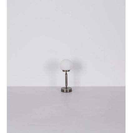 Globo - LED Dimmable επαναφορτιζόμενο επιτραπέζιο φωτιστικό αφής LED/2,5W/5V 1800mAh 2700/4000/6500K ανθρακί