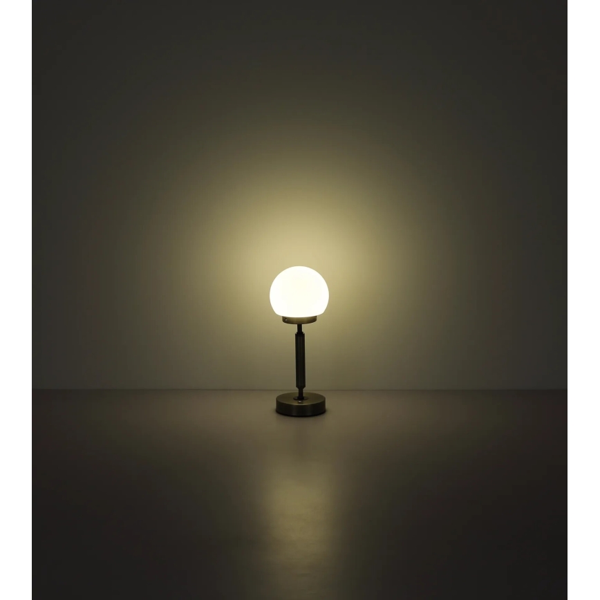 Globo - LED Dimmable επαναφορτιζόμενο επιτραπέζιο φωτιστικό αφής LED/2,5W/5V 1800mAh 2700/4000/6500K ματ χρώμιο