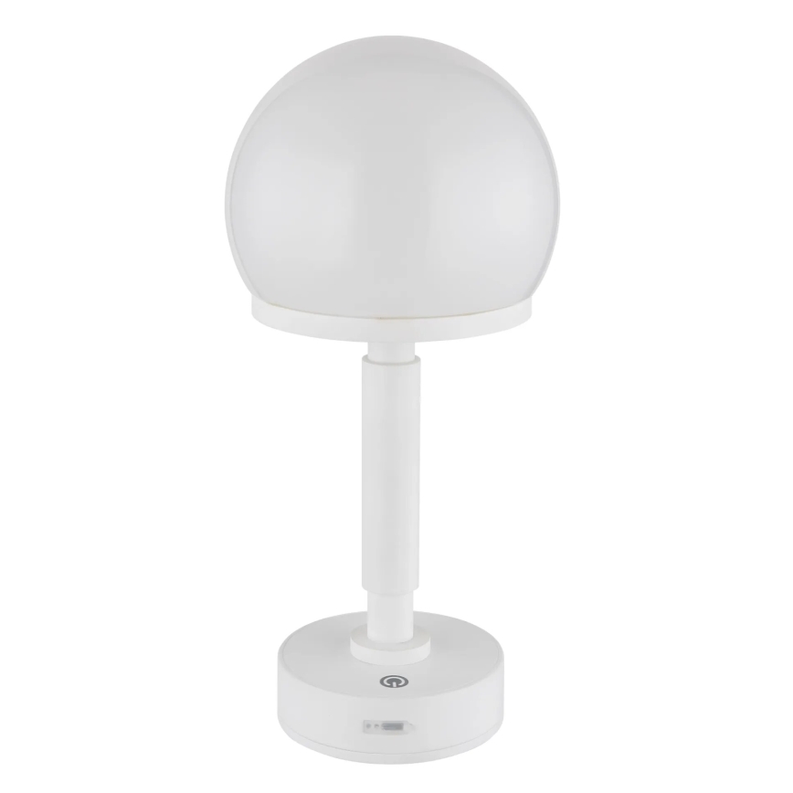 Globo - LED Dimmable επαναφορτιζόμενο επιτραπέζιο φωτιστικό αφής LED/2,5W/5V 1800mAh 2800K λευκό