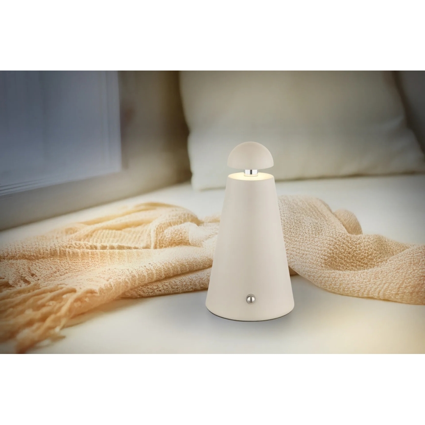 Globo - LED Ρυθμιζόμενη επιτραπέζια λάμπα με αισθητήρα αφής και επαναφορτιζόμενη LED/1,2W/5V 1200 mAh 2700/4500/6000K