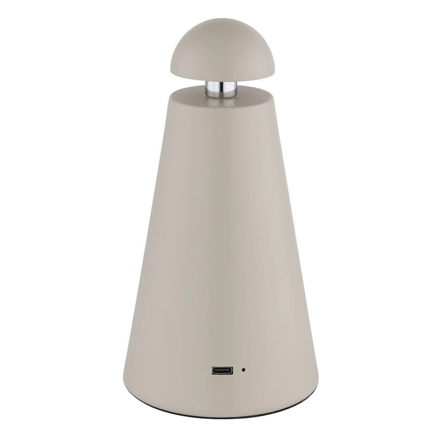 Globo - LED Ρυθμιζόμενη επιτραπέζια λάμπα με αισθητήρα αφής και επαναφορτιζόμενη LED/1,2W/5V 1200 mAh 2700/4500/6000K