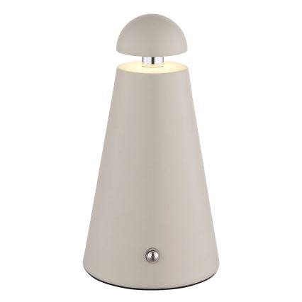 Globo - LED Ρυθμιζόμενη επιτραπέζια λάμπα με αισθητήρα αφής και επαναφορτιζόμενη LED/1,2W/5V 1200 mAh 2700/4500/6000K