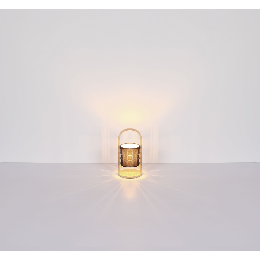 Globo - Eπιτραπέζια λάμπα 1xE14/40W/230V μαύρο