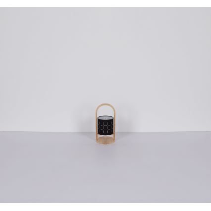 Globo - Eπιτραπέζια λάμπα 1xE14/40W/230V μαύρο