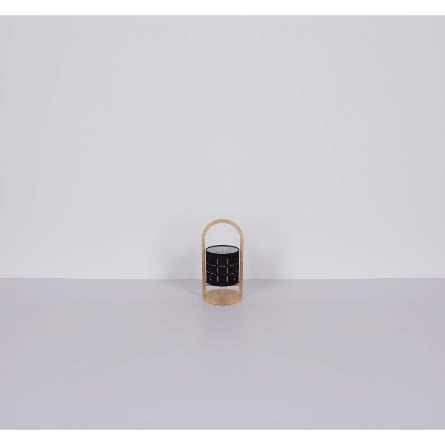 Globo - Eπιτραπέζια λάμπα 1xE14/40W/230V μαύρο