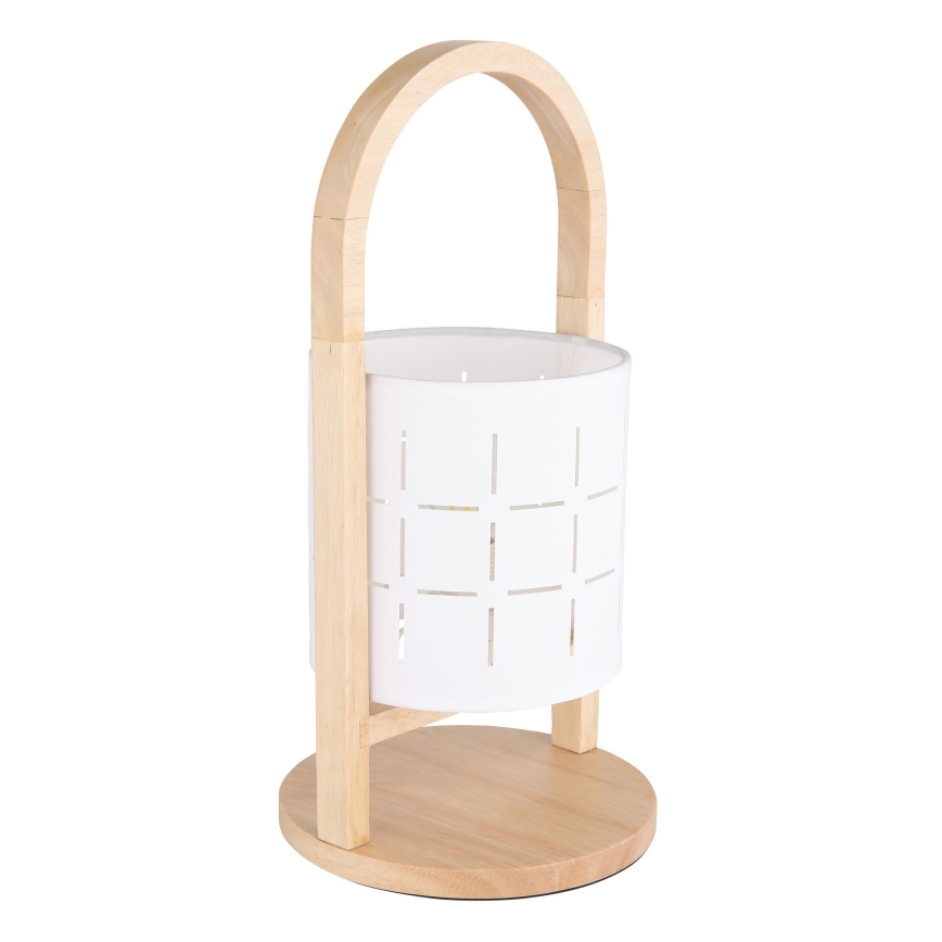 Globo - Eπιτραπέζια λάμπα 1xE14/40W/230V λευκό