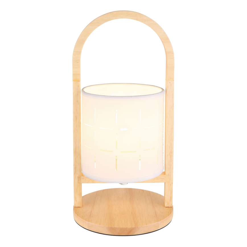 Globo - Eπιτραπέζια λάμπα 1xE14/40W/230V λευκό