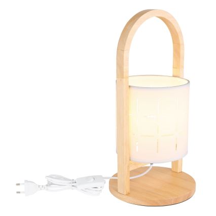 Globo - Eπιτραπέζια λάμπα 1xE14/40W/230V λευκό