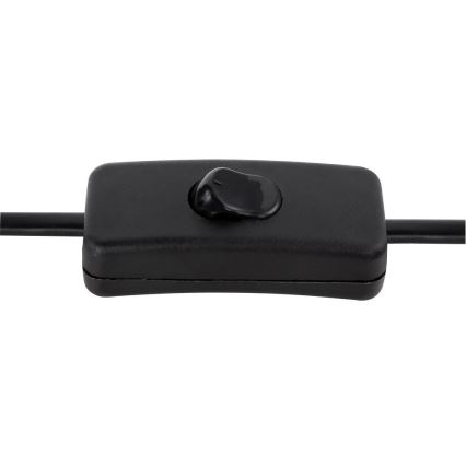 Globo - Επιτραπέζιο φωτιστικό 1xE14/40W/230V μαύρο