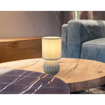 Globo - Eπιτραπέζιο φωτιστικό 1xE14/40W/230V γκρι