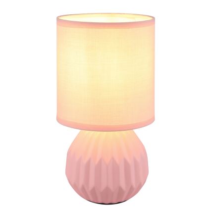 Globo - Επιτραπέζιο φωτιστικό 1xE14/40W/230V ροζ