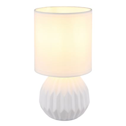 Globo - Eπιτραπέζιο φωτιστικό 1xE14/40W/230V λευκό