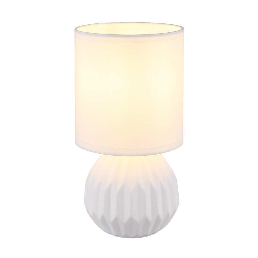 Globo - Eπιτραπέζιο φωτιστικό 1xE14/40W/230V λευκό