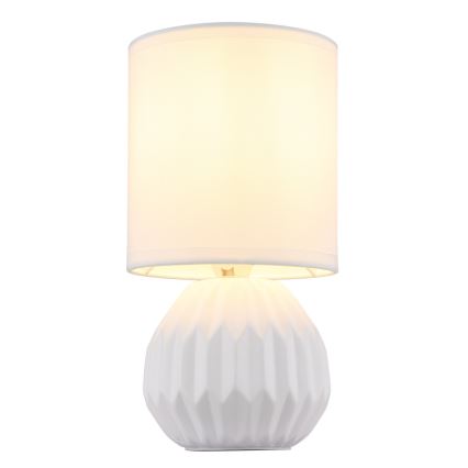 Globo - Eπιτραπέζιο φωτιστικό 1xE14/40W/230V λευκό