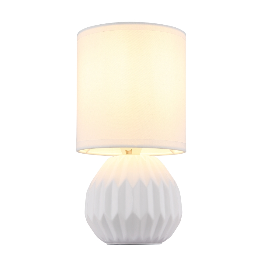 Globo - Eπιτραπέζιο φωτιστικό 1xE14/40W/230V λευκό