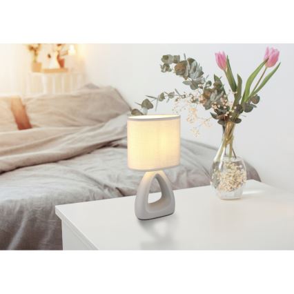 Globo - Eπιτραπέζιο φωτιστικό 1xE14/40W/230V γκρι