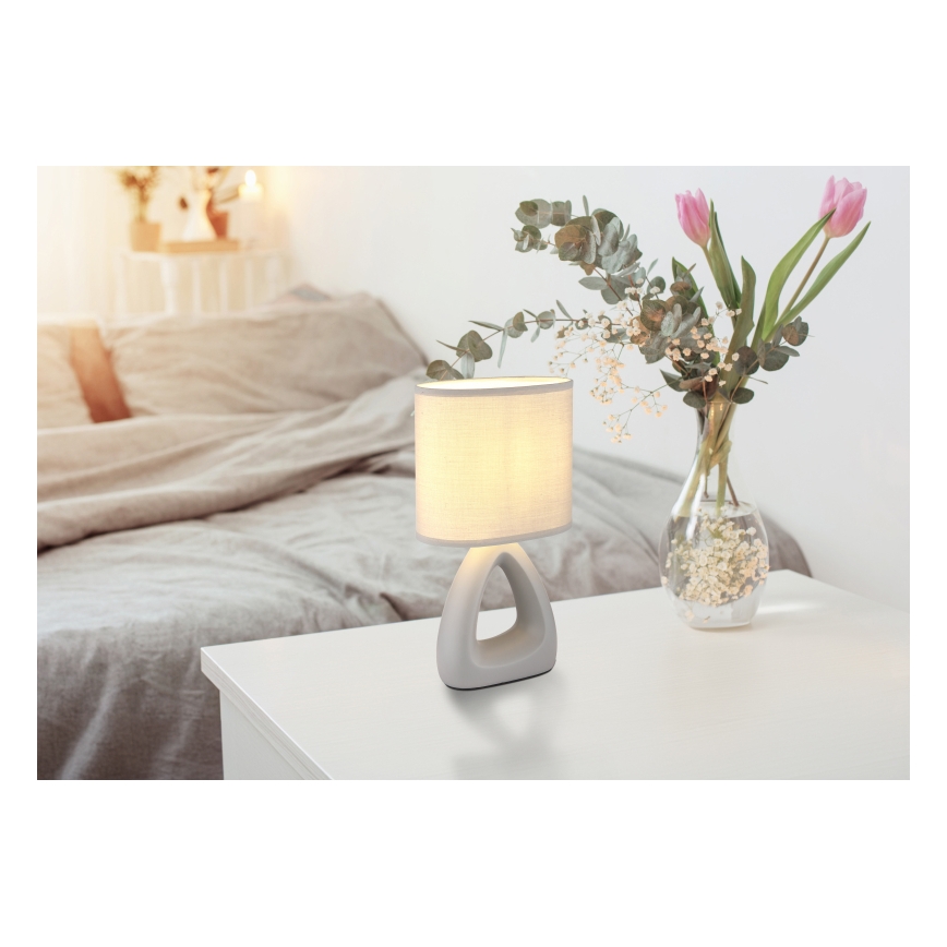 Globo - Eπιτραπέζιο φωτιστικό 1xE14/40W/230V γκρι