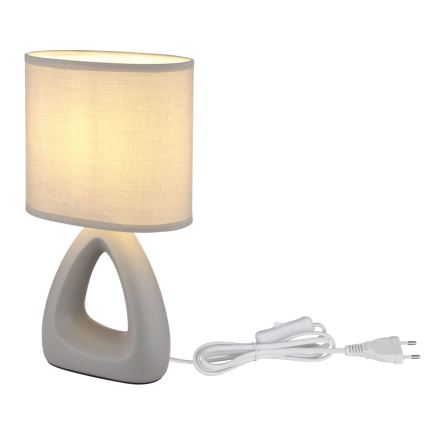 Globo - Eπιτραπέζιο φωτιστικό 1xE14/40W/230V γκρι