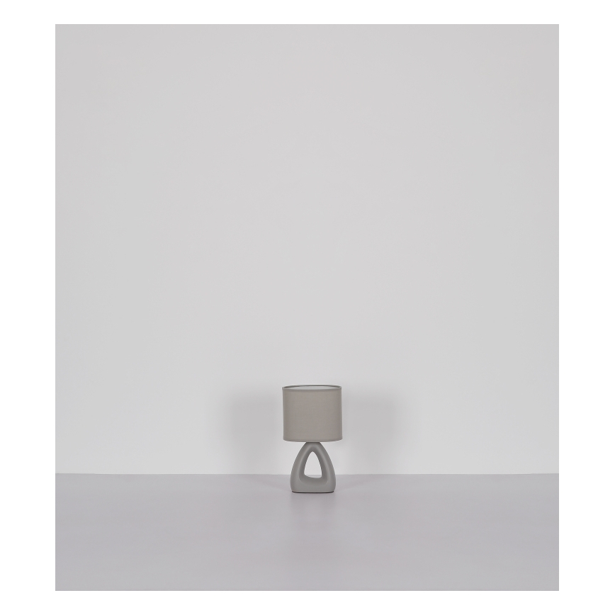 Globo - Eπιτραπέζιο φωτιστικό 1xE14/40W/230V γκρι
