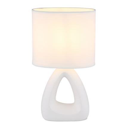 Globo - Eπιτραπέζιο φωτιστικό 1xE14/40W/230V λευκό