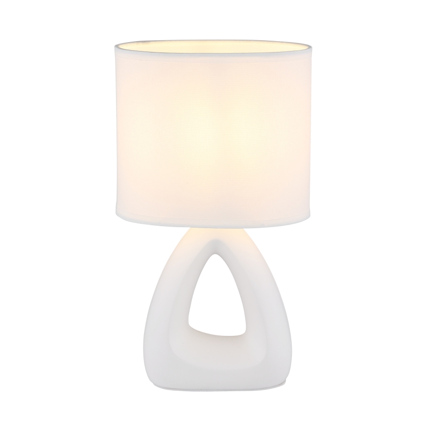 Globo - Eπιτραπέζιο φωτιστικό 1xE14/40W/230V λευκό