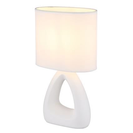 Globo - Eπιτραπέζιο φωτιστικό 1xE14/40W/230V λευκό