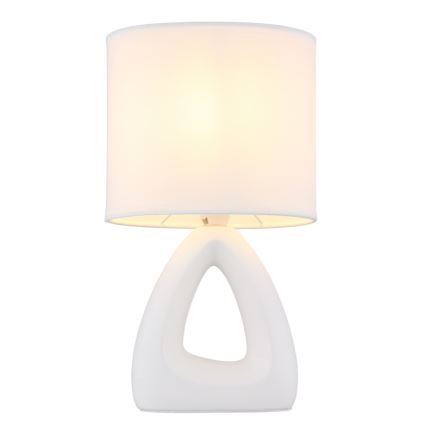 Globo - Eπιτραπέζιο φωτιστικό 1xE14/40W/230V λευκό