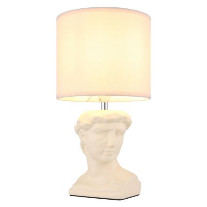 Globo - Eπιτραπέζιο φωτιστικό 1xE14/40W/230V κρεμ