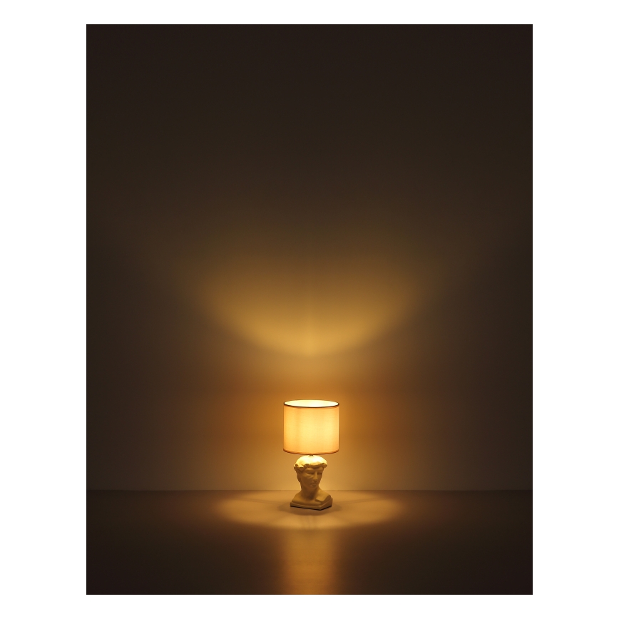 Globo - Eπιτραπέζιο φωτιστικό 1xE14/40W/230V κρεμ