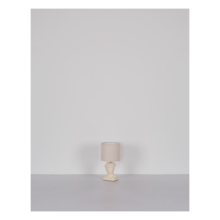 Globo - Eπιτραπέζιο φωτιστικό 1xE14/40W/230V κρεμ
