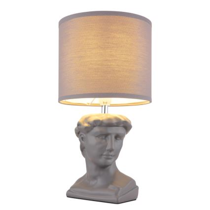 Globo - Eπιτραπέζιο φωτιστικό 1xE14/40W/230V γκρι